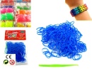 Gumki LOOM BANDS 200 szt - 1 PACZKA JEDEN KOLOR!