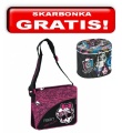 Torba,torebka na ramię mini z klapką MONSTER HIGH I + GRATIS!