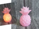 Figurka dekoracyjna LED ananas 13x8x8 cm